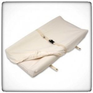 BabiesRUs Ivory Organic Cotton Changing Pad Cover